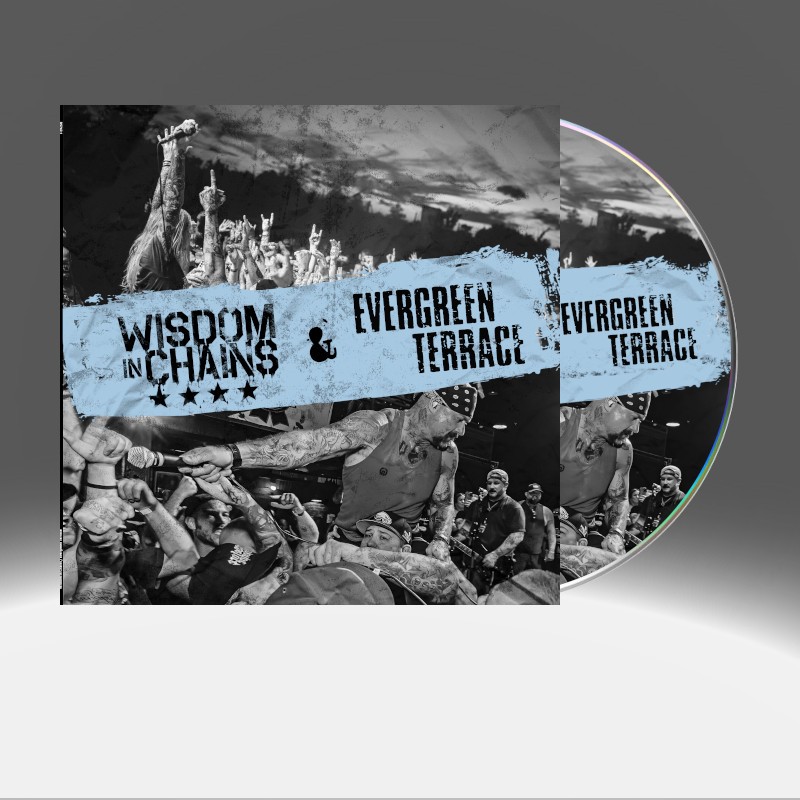 Evegreen Terrace / Wisdom In Chains Split CD